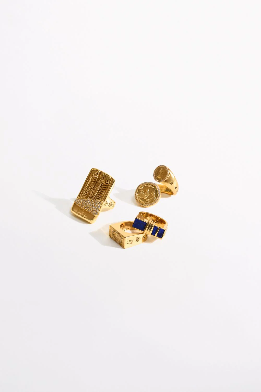 GYPSET GLITTERATI RING GOLD - Image 3